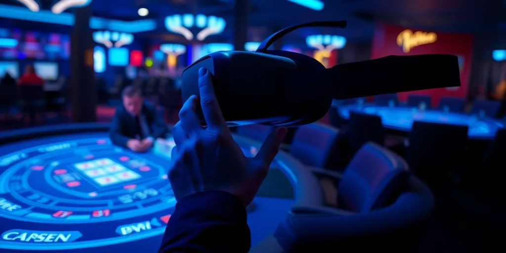 VR Headsets Let Gamblers Walk Through Digital Blackjack Floors