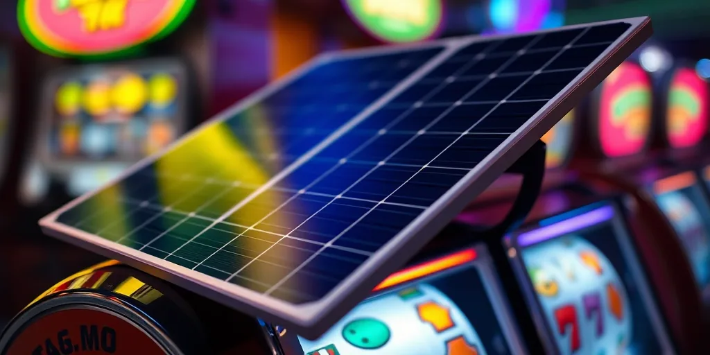 GreenGaming Solutions Adds Solar Panels To Nevada Slots