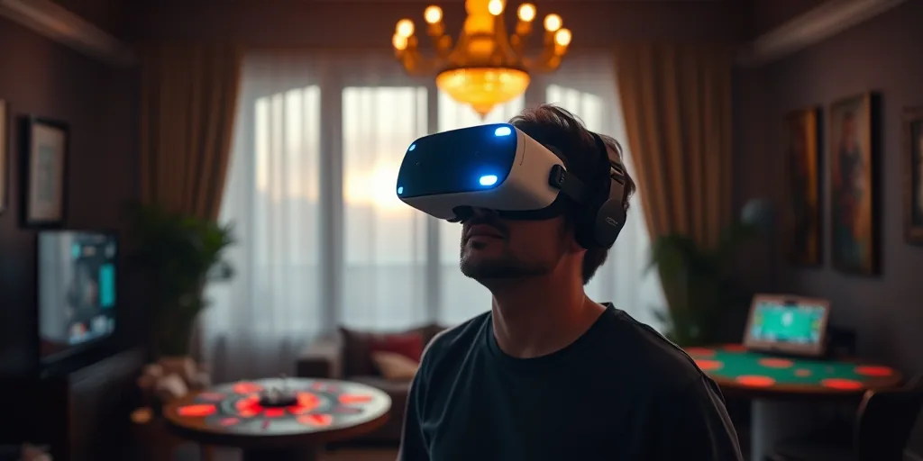 VR Headsets Now Put Casino Tables In Your Living Room